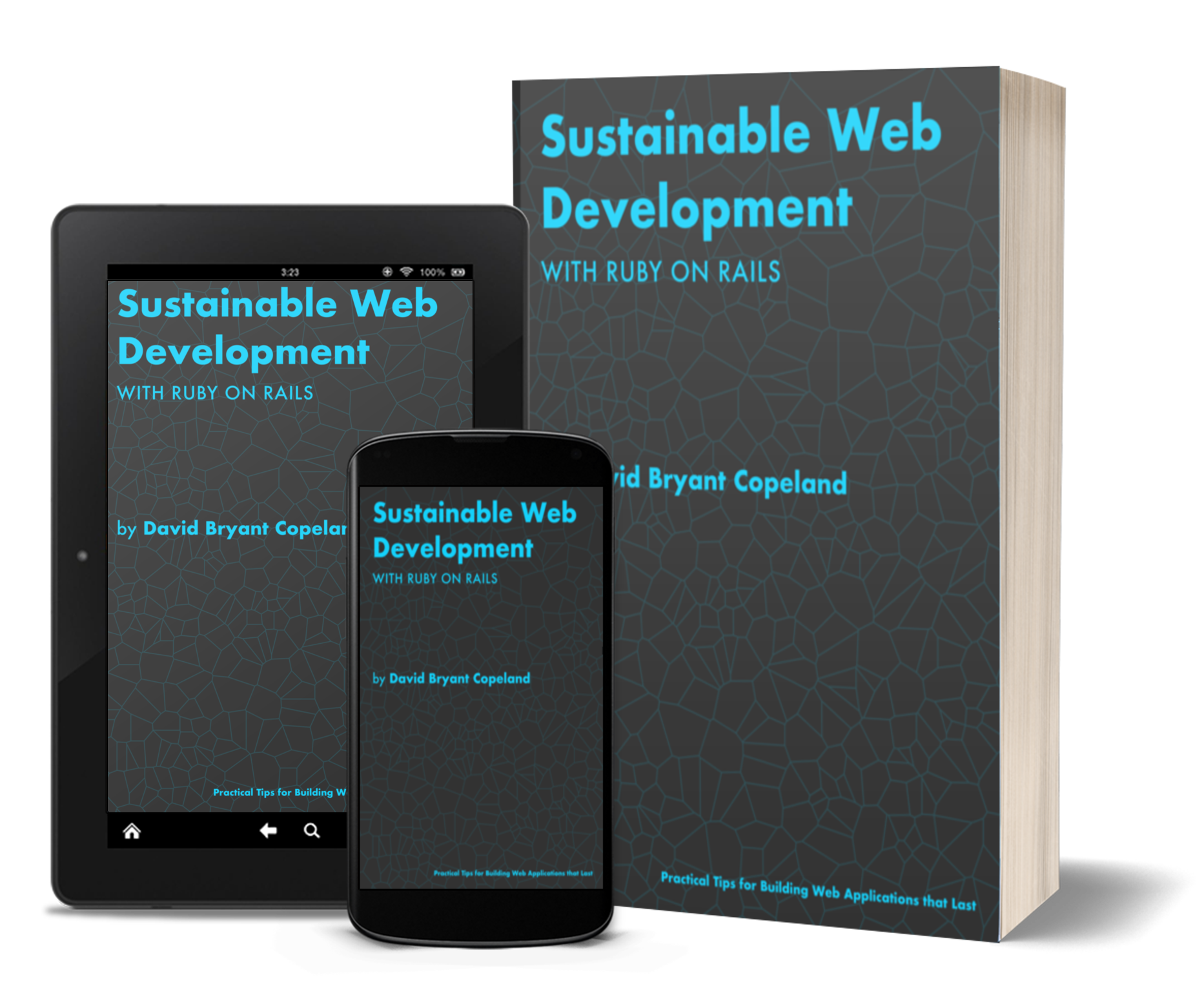 Cover to Sustinable Web Development with Ruby on Rails